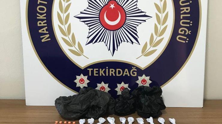 Tekirdağda uyuşturucu operasyonu