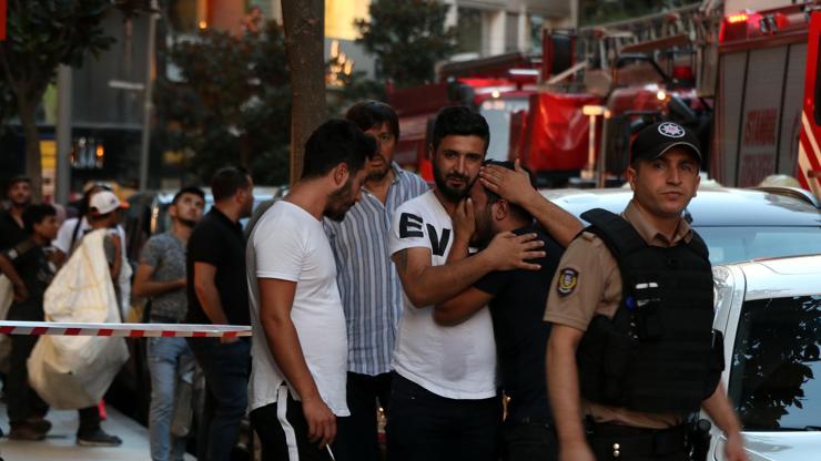 Nişantaşında güzellik merkezinde yangın çıktı