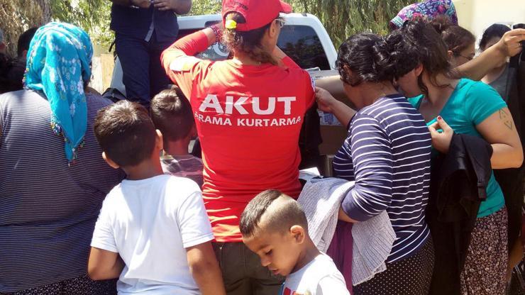 AKUTtan kıyafet yardımı