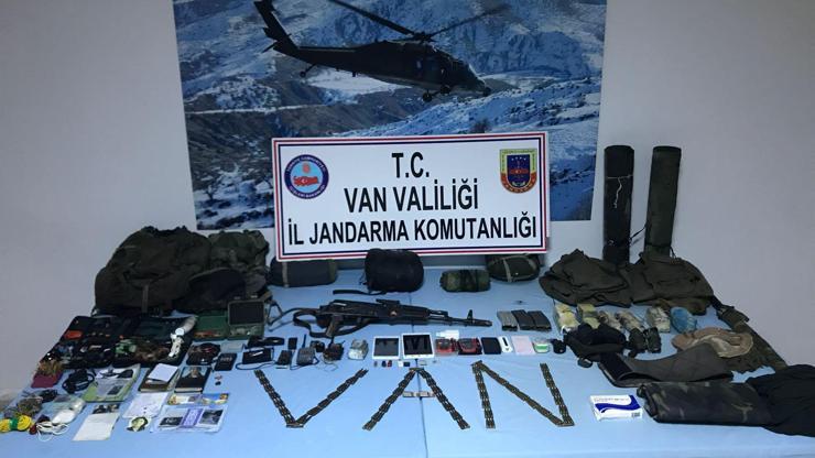 Vanda PKK sığınağı bulundu