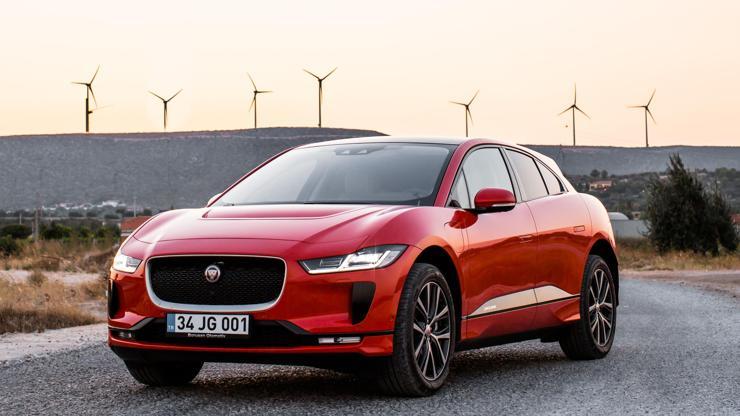 Tamamen elektrikli Jaguar Çeşmede