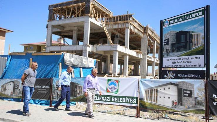 Başkan Büyükkılıç projelerde inceleme yaptı