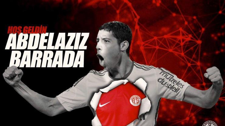 Antalyaspor Barradayı kadrosuna kattı