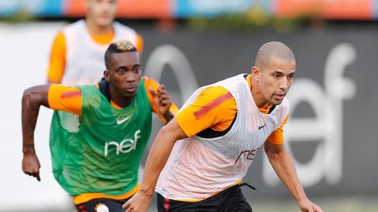 Galatasarayın idmanında iki eksik