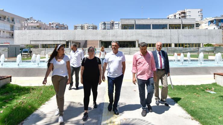 Kültür merkezi mimarisiyle dikkat çekiyor