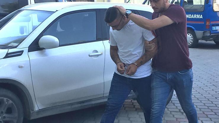 138 adet hapla yakalanan şüpheli tutuklandı