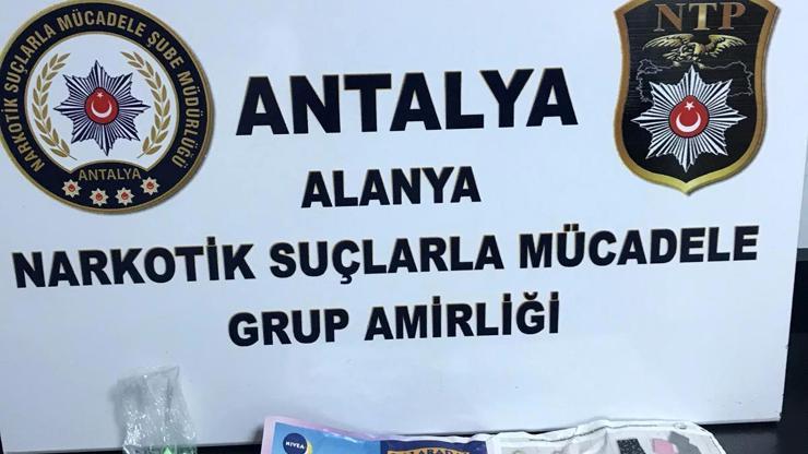 Alanyada uyuşturucu operasyonu