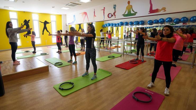 Yenimahalleliler sağlık için spor yapıyor