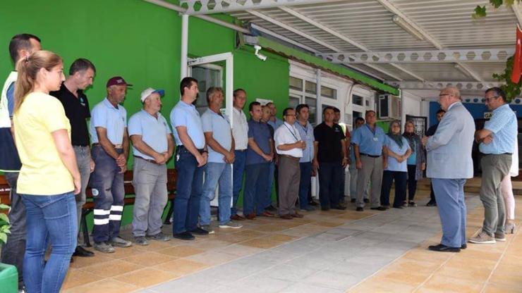 Albayrak’tan Süleymanpaşa personeline tebrik