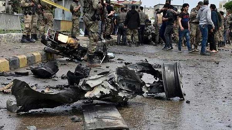 Menbiçte canlı bomba saldırısı: 1 çocuk ölü