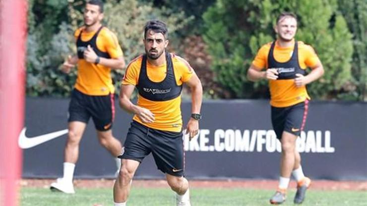 Galatasarayda Emre Akbaba salonda çalıştı