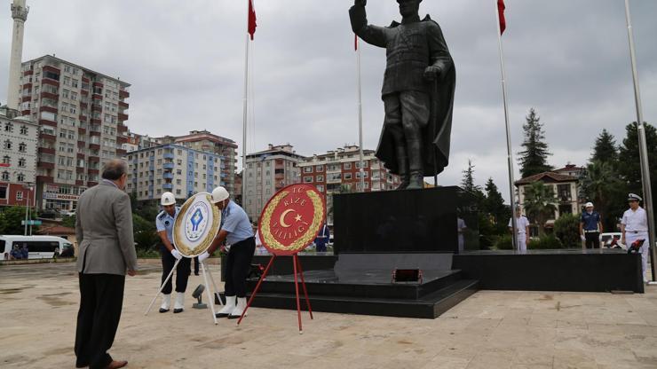 Rize’de Gaziler Günü kutlandı