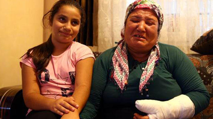 İşitme engelli kadın duymadığı için dayak yedi