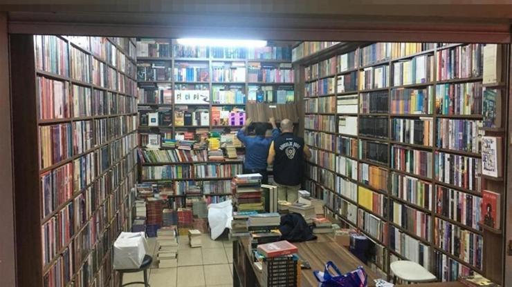 Korsan ders kitapları ele geçirildi