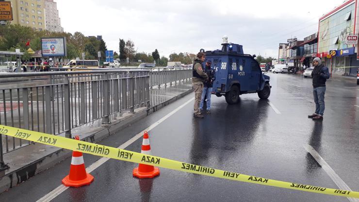 Küçükçekmecede şüpheli paket alarmı