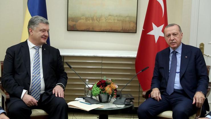 Cumhurbaşkanı Erdoğan, Poroşenko ve Van der Bellen ile görüştü