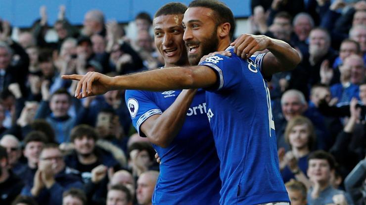 Cenk Tosun Evertonda siftah yaptı