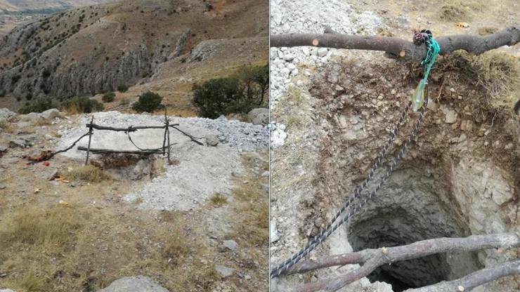 Doğanşehirde kaçak kazı operasyonu