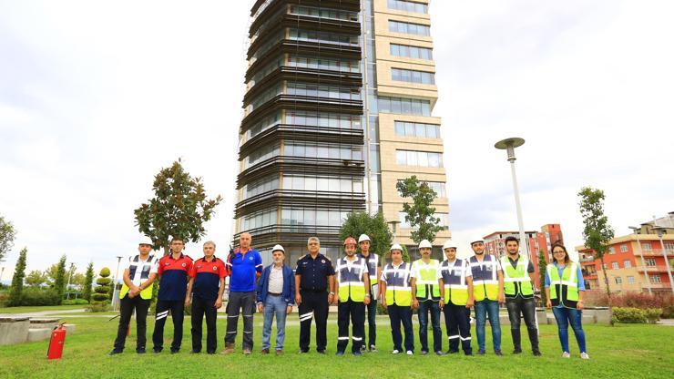 DESKİde yangın ve deprem tatbikatı yapıldı
