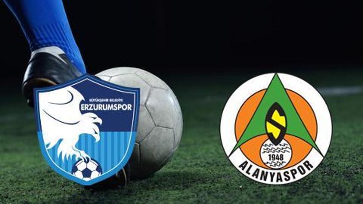 BB Erzurumspor - Alanyaspor maçı 11leri
