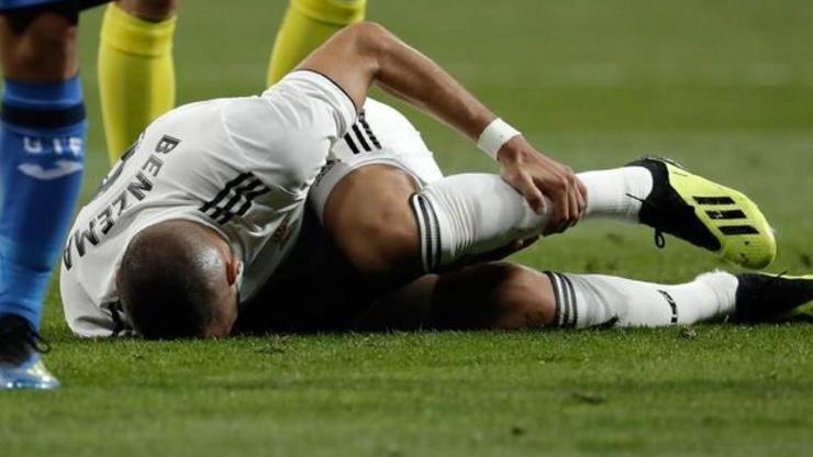 Karim Benzema sakatlandı