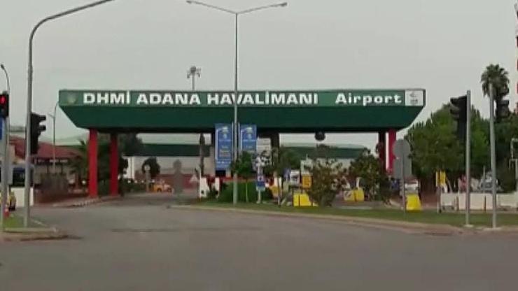 Adanada Suudi kargo uçağında arama