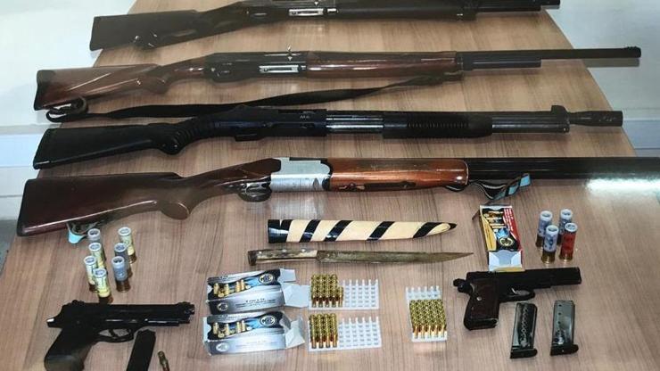 Amasya merkezli silah kaçakçılığı operasyonunda 2 tutuklama