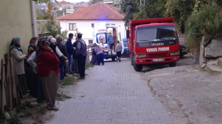 Odunlukta asılı olarak bulundu