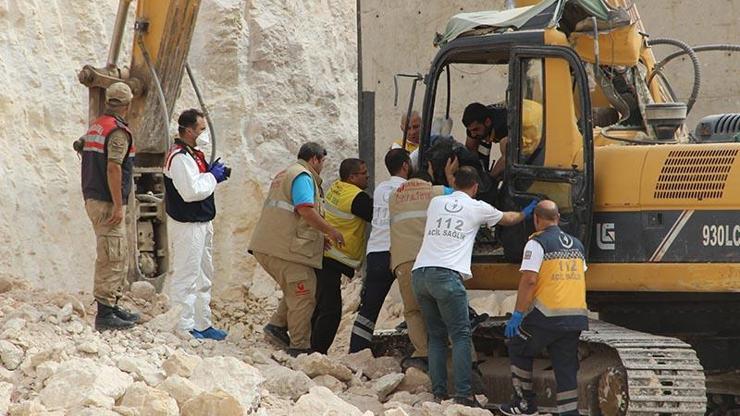 Çalıştığı alana döşenen dinamit patladı: Kepçe operatörü öldü