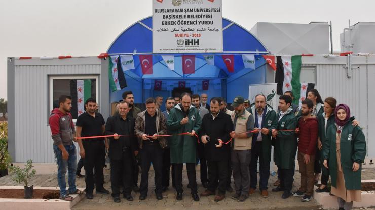 Savaş mağduru üniversitelilere yurt
