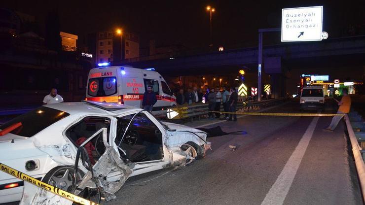 Pendikte trafik kazası: 1 ölü