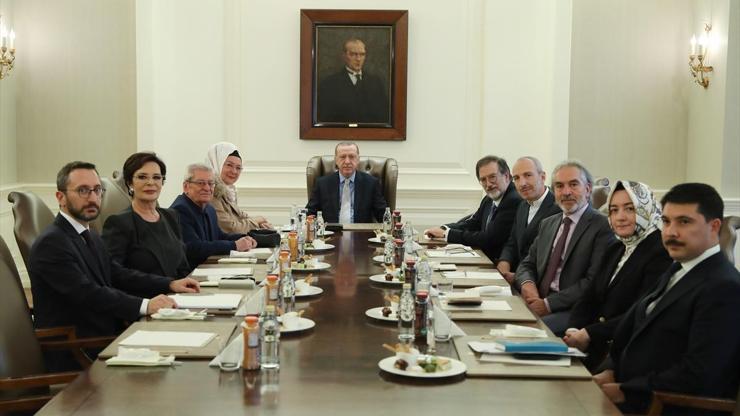 Çankaya Köşkünde 4 yıl sonra ilk toplantı