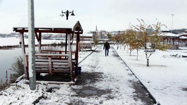 Ardahan beyaza büründü