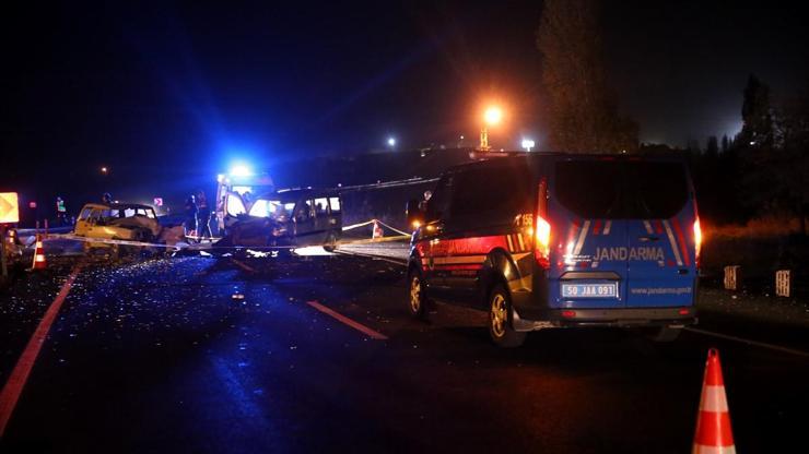 Nevşehirde trafik kazası: 1 ölü, 4 yaralı