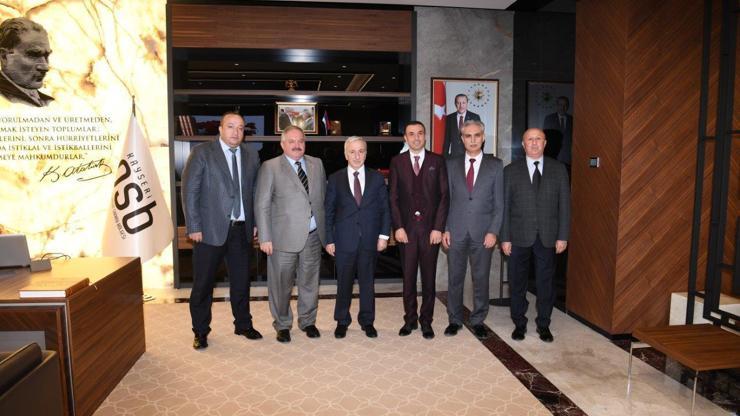 Vali Kamçı OSBye veda ziyaretinde bulundu