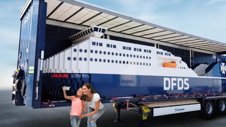 Guinness Rekorlar Kitabı’na giren dev LEGO Gemisi Türkiye’de