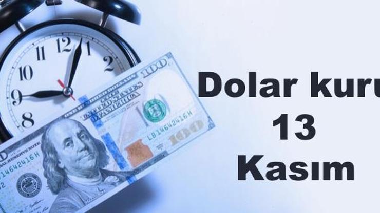 Dolar bugün ne kadar Dolar kaç TL Döviz kurları 13 Kasım 2018