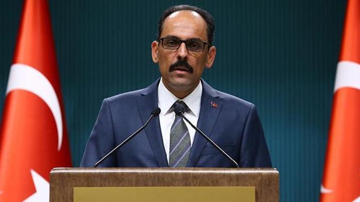 Son dakika: İbrahim Kalından İsraile tepki