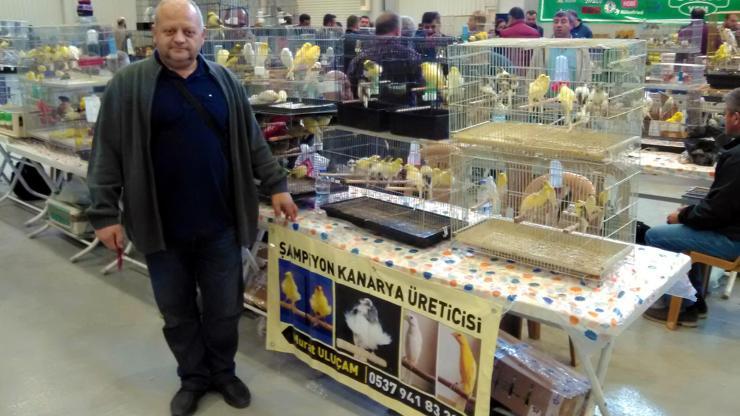 Kanaryaları ile Tarsus’u tanıttı