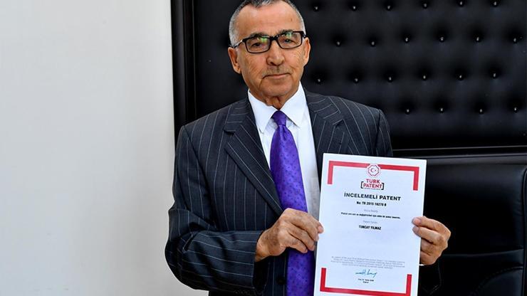 Etkin Bir Plaka Tasarımı çalışmasına patent