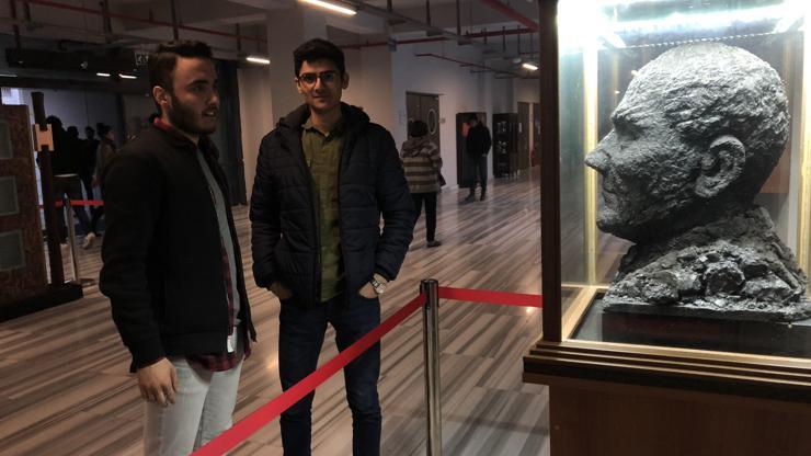 Maden işçisinin yaptığı kömürden Atatürk büstü korumaya alındı