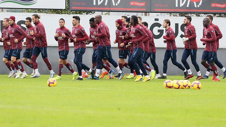 Trabzonsporun son antrenmanı tesislere alındı