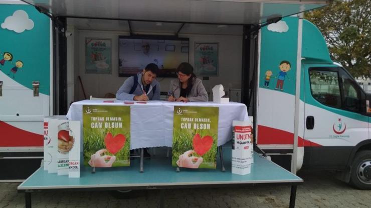 Edirnede 1 yılda 396 kişi organ bağışında bulundu