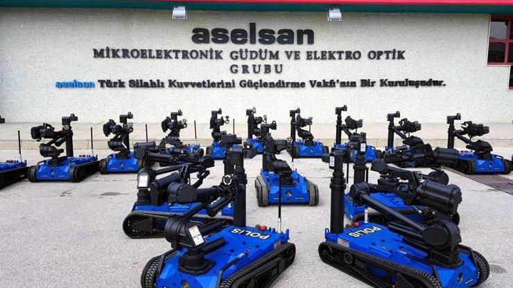 100 Ertuğrul robotu Emniyete teslim edildi