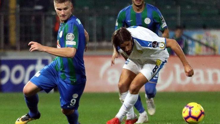 Çaykur Rizespor 1-1 Ankaragücü / Maç özeti