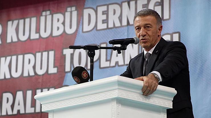 TFFden Ahmet Ağaoğluna tebrik mesajı