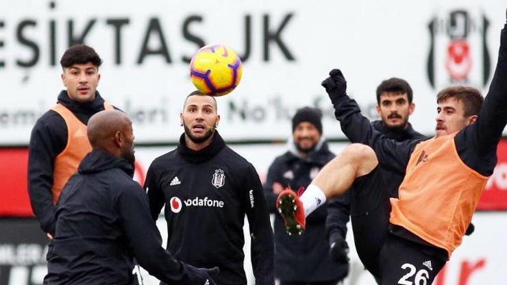 Beşiktaşta 6 futbolcu idmana çıkamadı