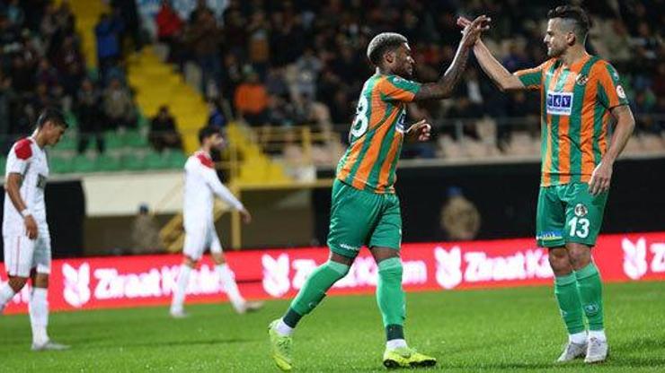 Alanyaspor kupada farklı kazandı