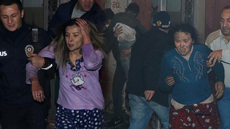 Mahsur kalan çocukları komşuları kurtardı