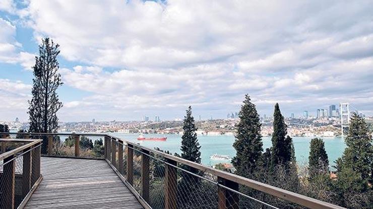 Boğaza nazır millet bahçesi
